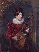 George Henry Harlow Kitty Stephens, later Countess of Essex china oil painting artist